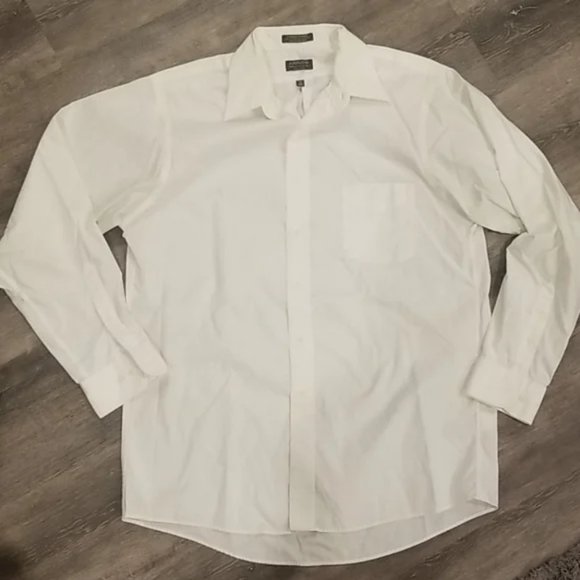 Arrow White Button Down Dress Shirt - Picture 1 of 2